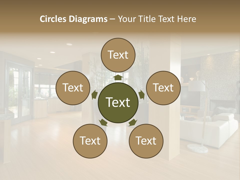 Table Show Architecture PowerPoint Template