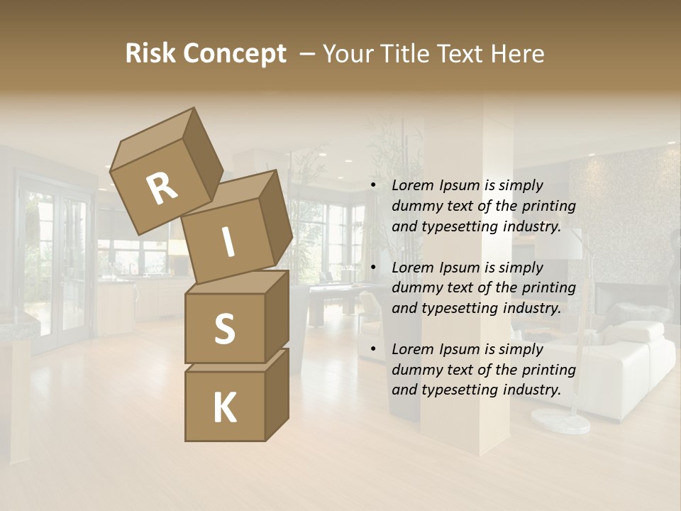 Table Show Architecture PowerPoint Template