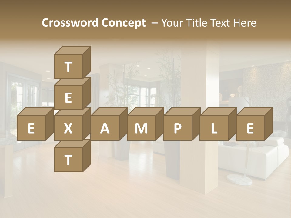 Table Show Architecture PowerPoint Template