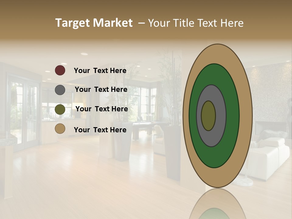 Table Show Architecture PowerPoint Template