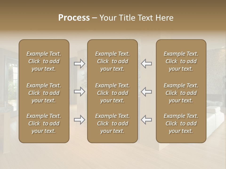 Table Show Architecture PowerPoint Template