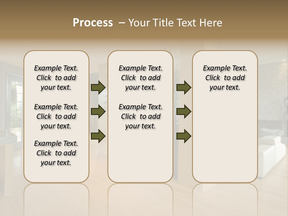 Table Show Architecture PowerPoint Template