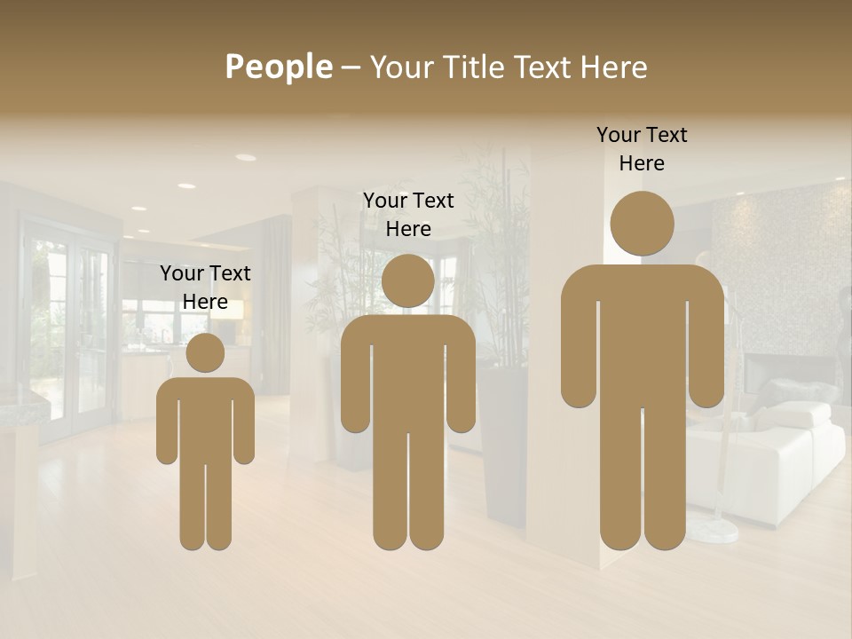 Table Show Architecture PowerPoint Template