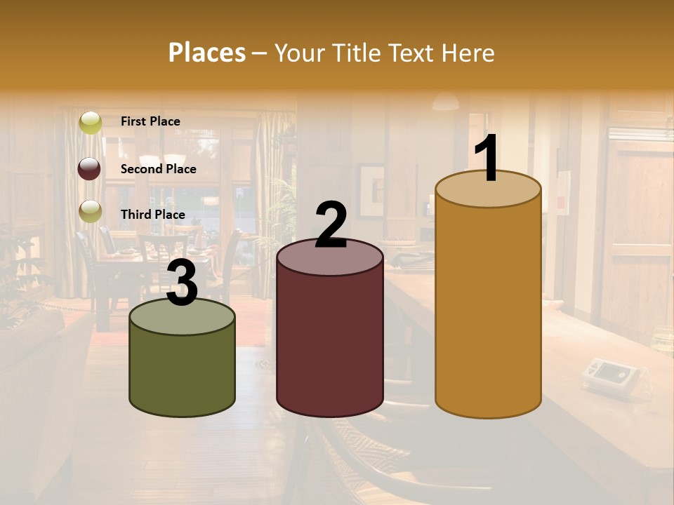 Fresh Luxury Lying PowerPoint Template