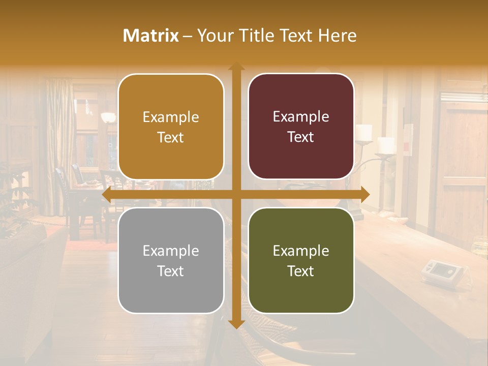 Fresh Luxury Lying PowerPoint Template