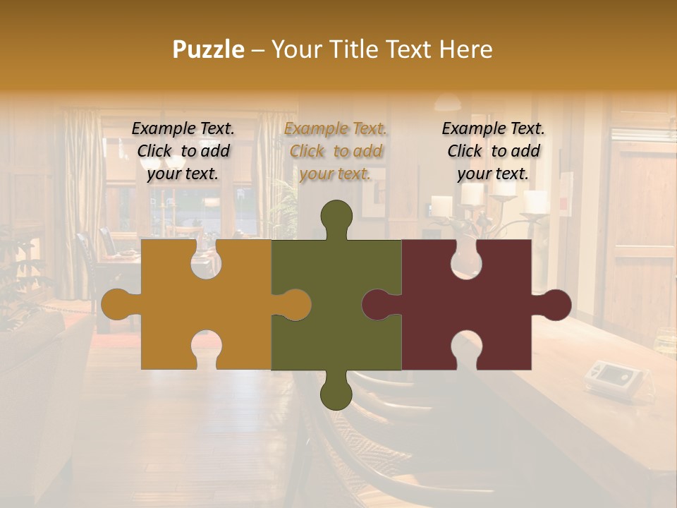 Fresh Luxury Lying PowerPoint Template