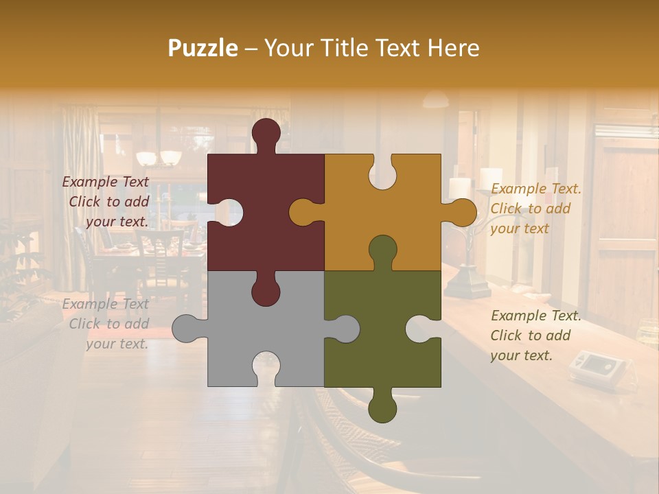 Fresh Luxury Lying PowerPoint Template