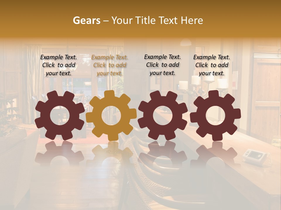 Fresh Luxury Lying PowerPoint Template