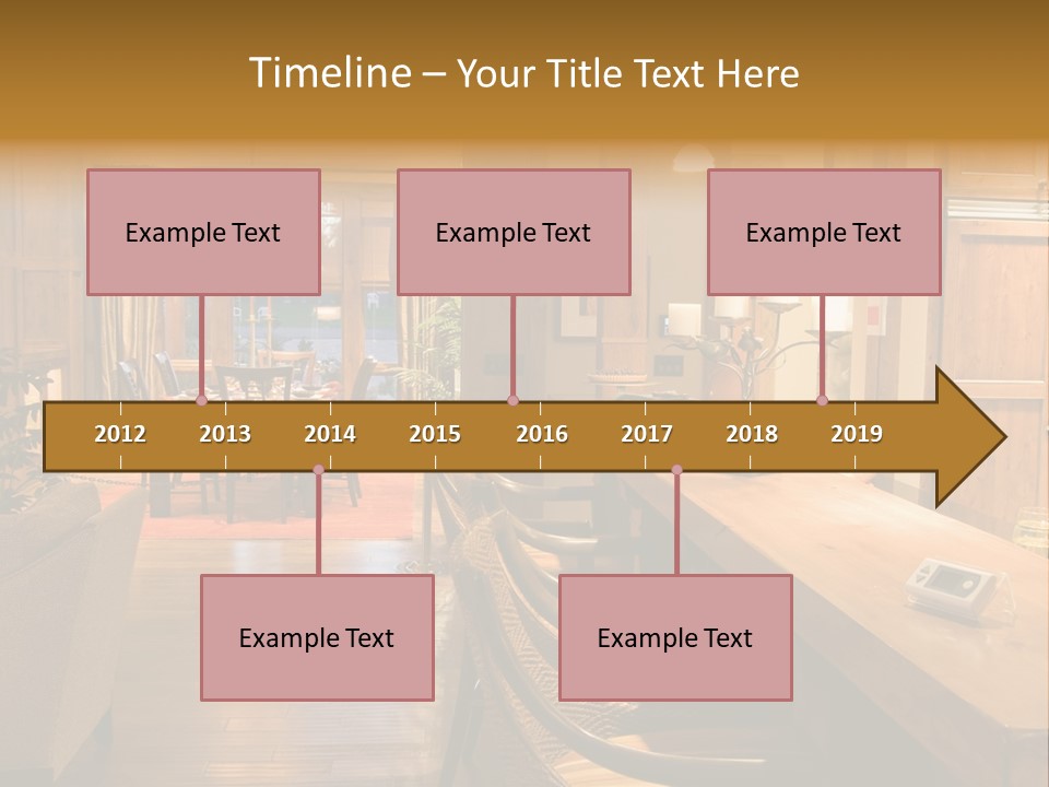 Fresh Luxury Lying PowerPoint Template