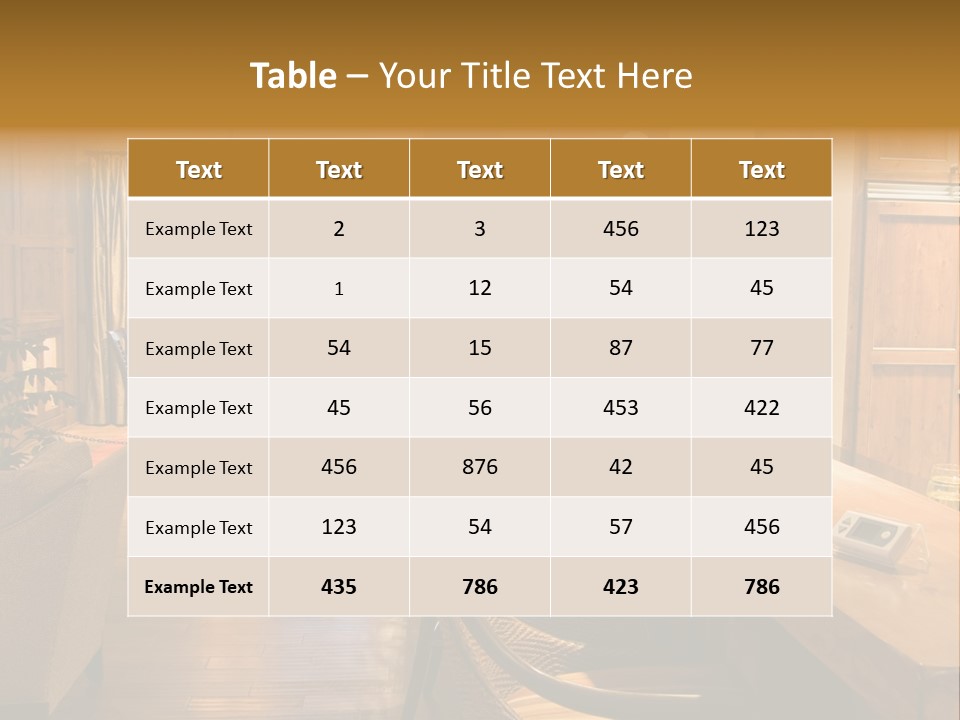 Fresh Luxury Lying PowerPoint Template