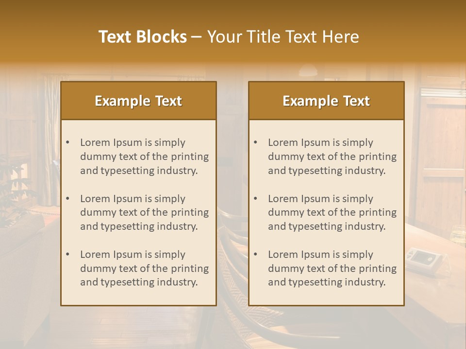 Fresh Luxury Lying PowerPoint Template