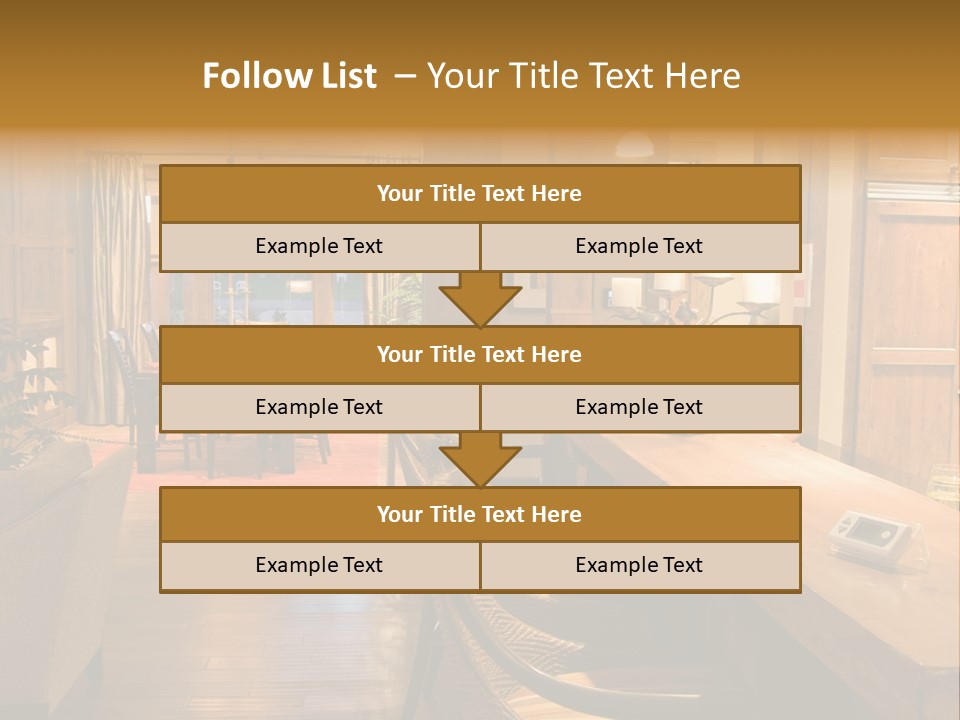 Fresh Luxury Lying PowerPoint Template