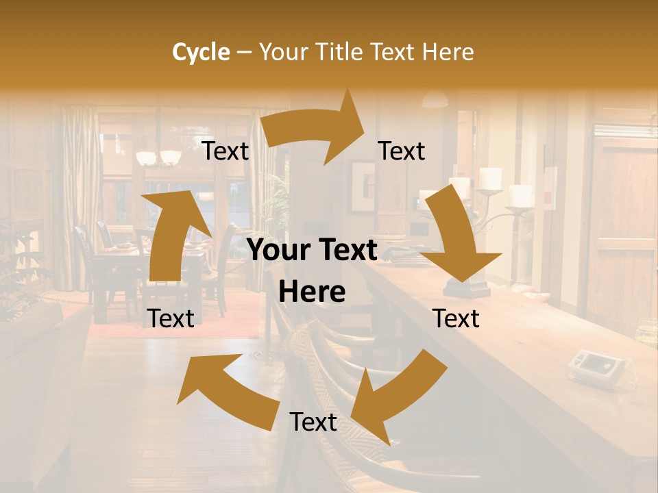 Fresh Luxury Lying PowerPoint Template