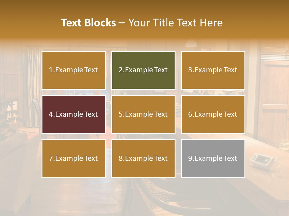 Fresh Luxury Lying PowerPoint Template