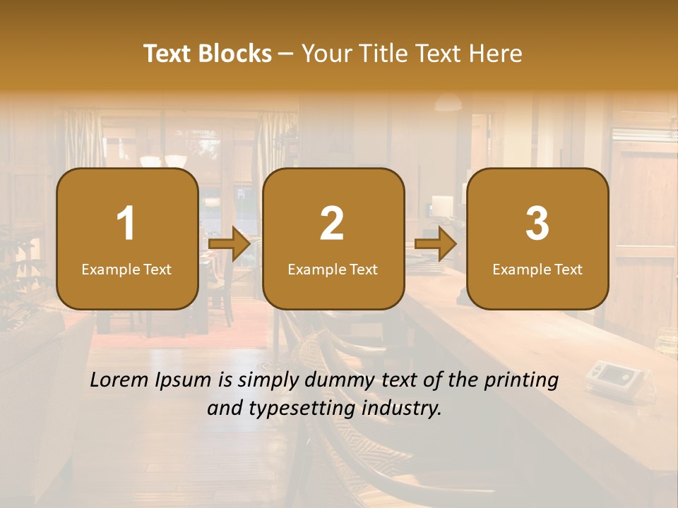 Fresh Luxury Lying PowerPoint Template