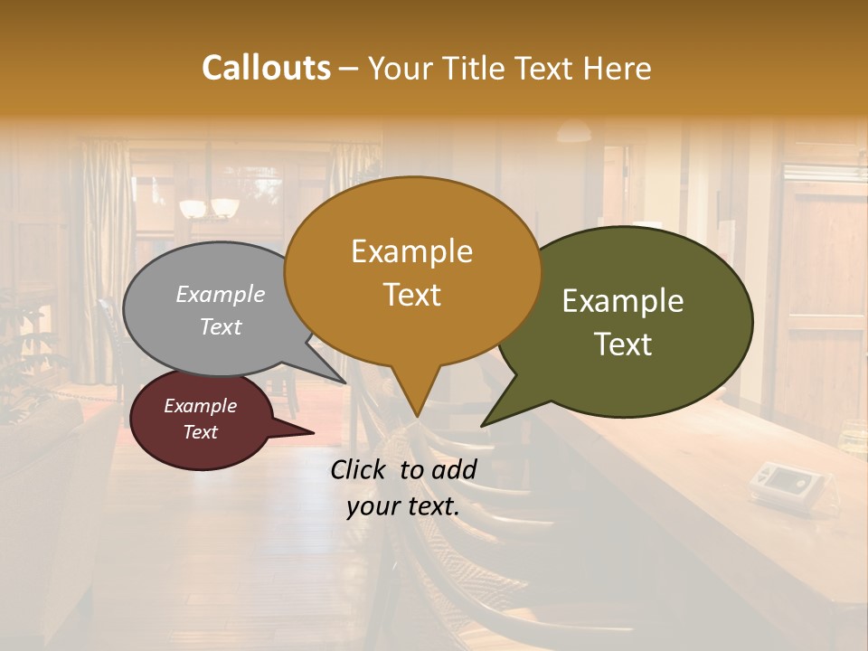 Fresh Luxury Lying PowerPoint Template