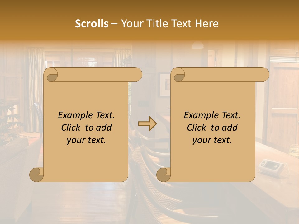 Fresh Luxury Lying PowerPoint Template