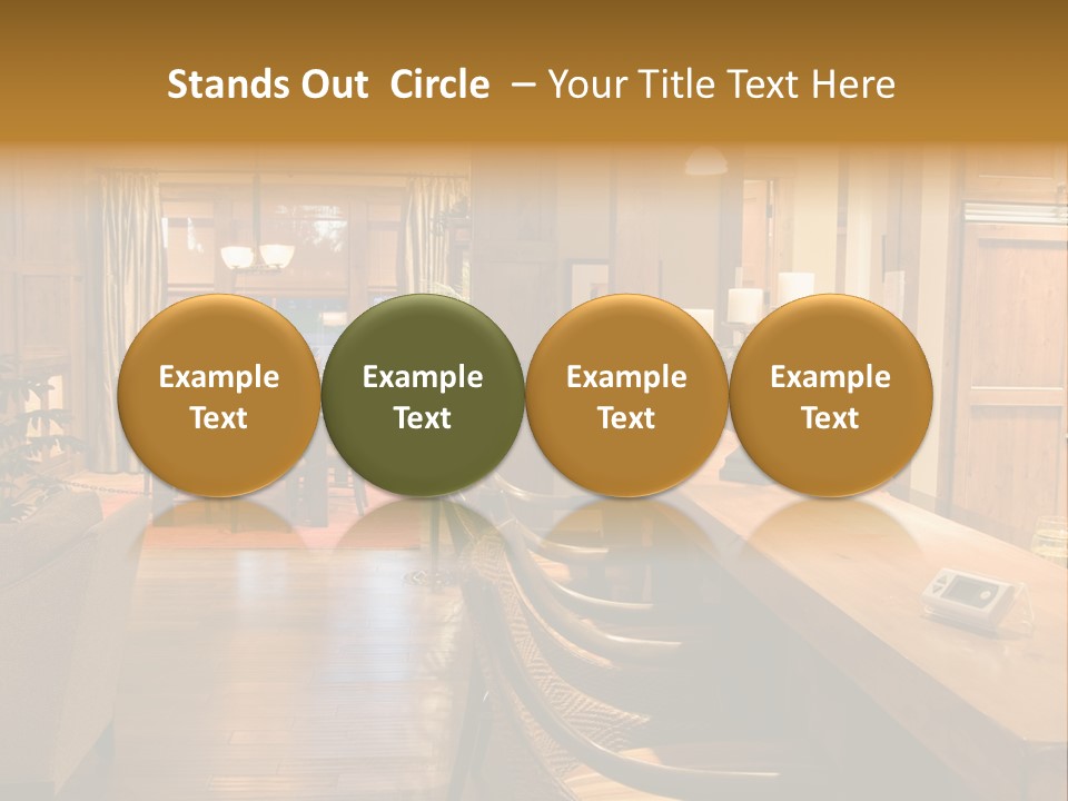 Fresh Luxury Lying PowerPoint Template