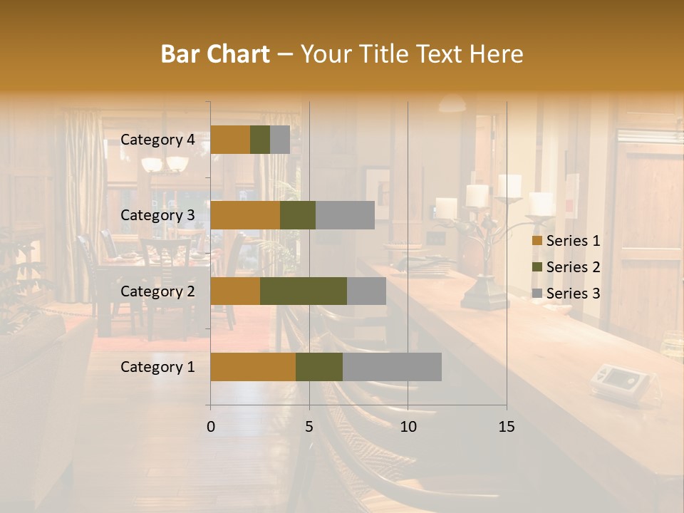 Fresh Luxury Lying PowerPoint Template