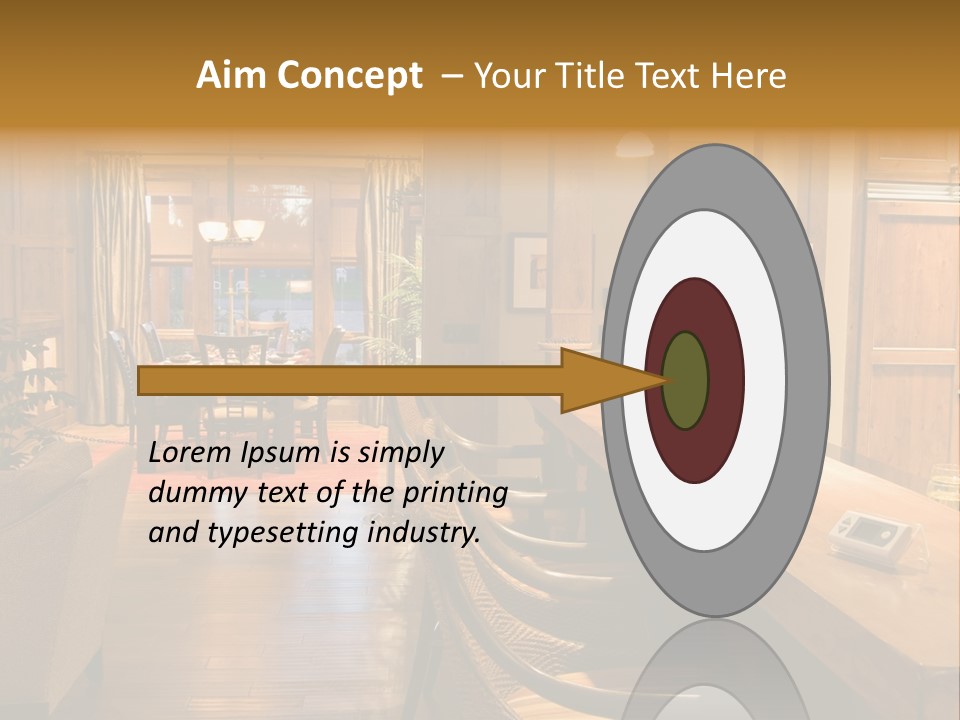 Fresh Luxury Lying PowerPoint Template