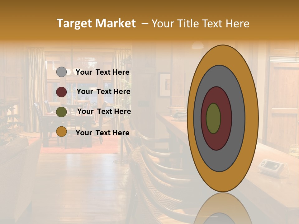 Fresh Luxury Lying PowerPoint Template