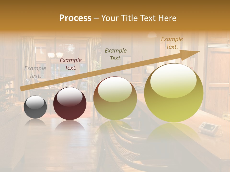 Fresh Luxury Lying PowerPoint Template