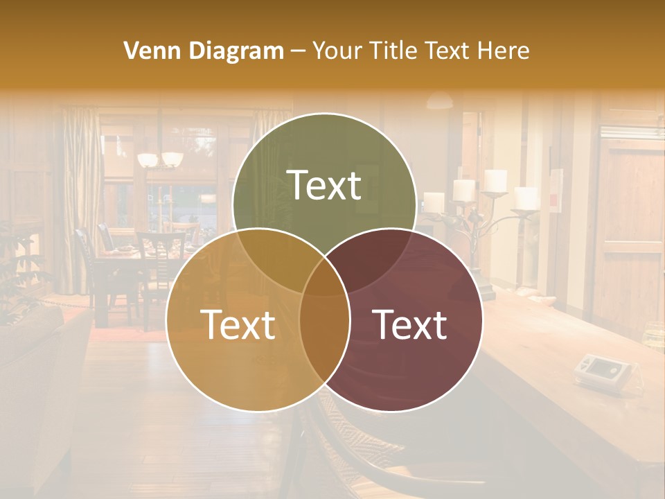 Fresh Luxury Lying PowerPoint Template