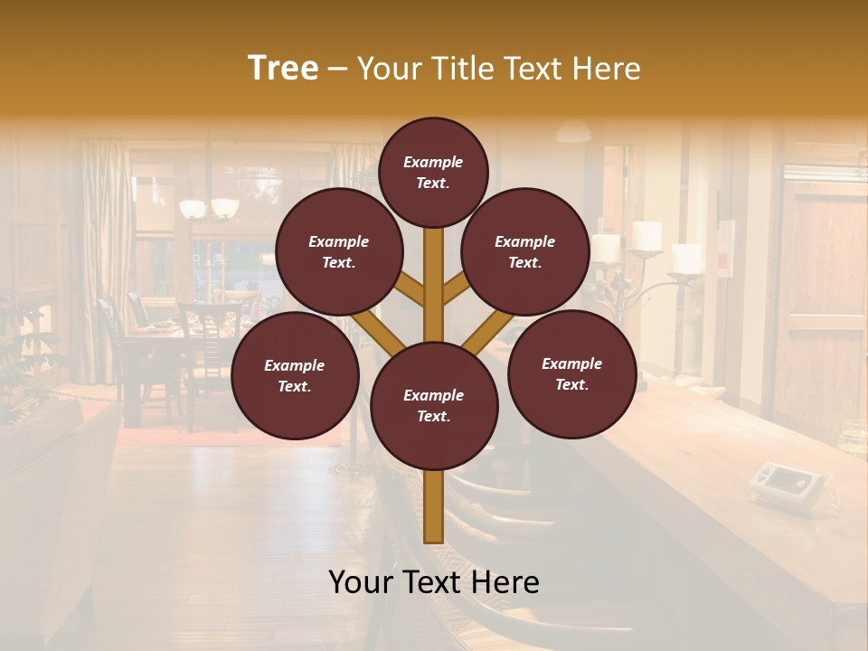 Fresh Luxury Lying PowerPoint Template