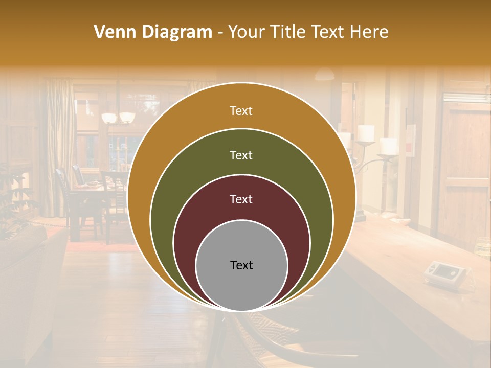 Fresh Luxury Lying PowerPoint Template