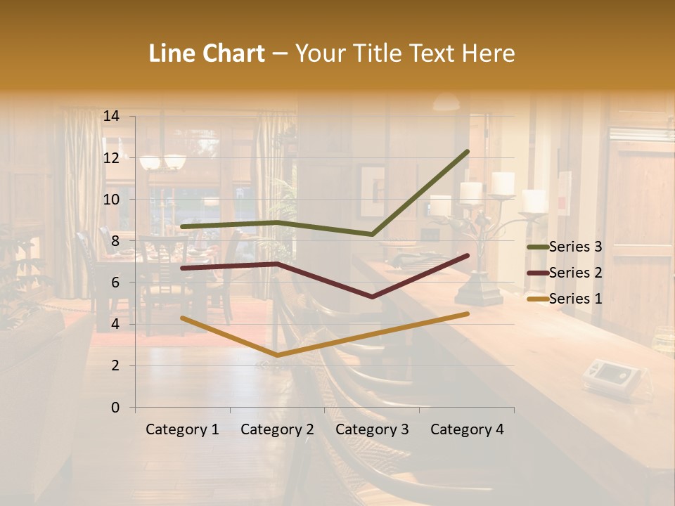 Fresh Luxury Lying PowerPoint Template