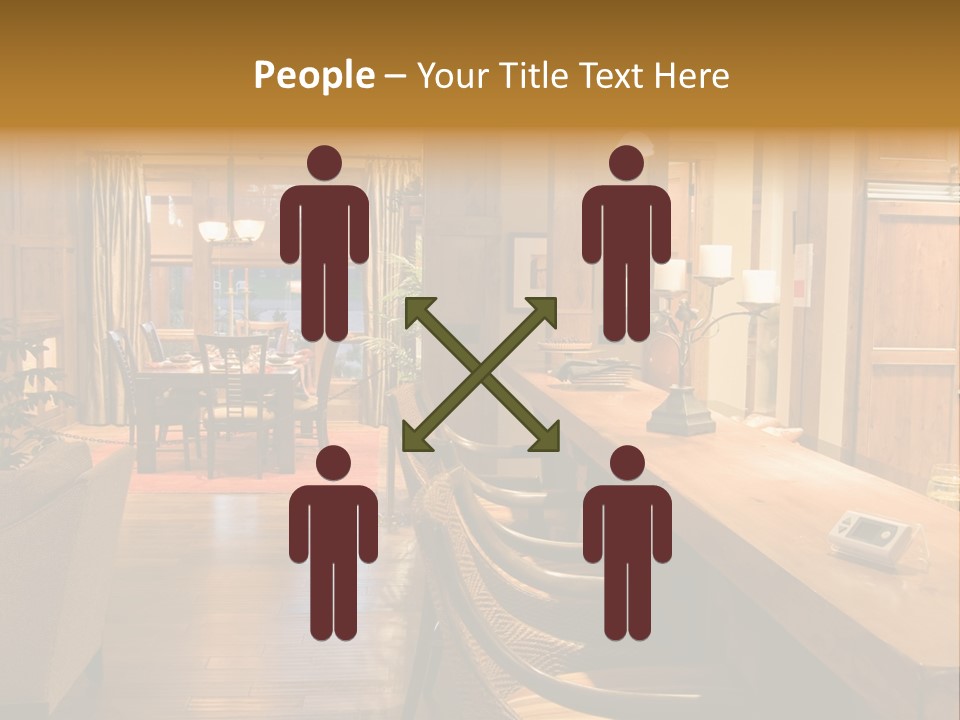 Fresh Luxury Lying PowerPoint Template