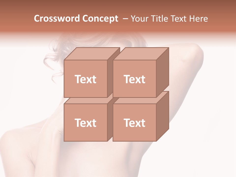 Skin Natural Underarms PowerPoint Template