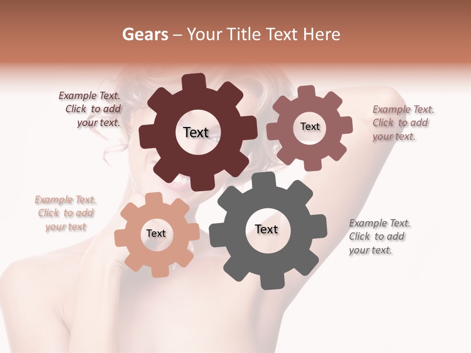 Skin Natural Underarms PowerPoint Template