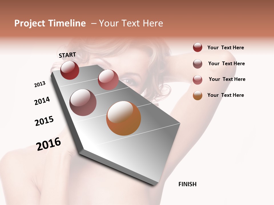 Skin Natural Underarms PowerPoint Template