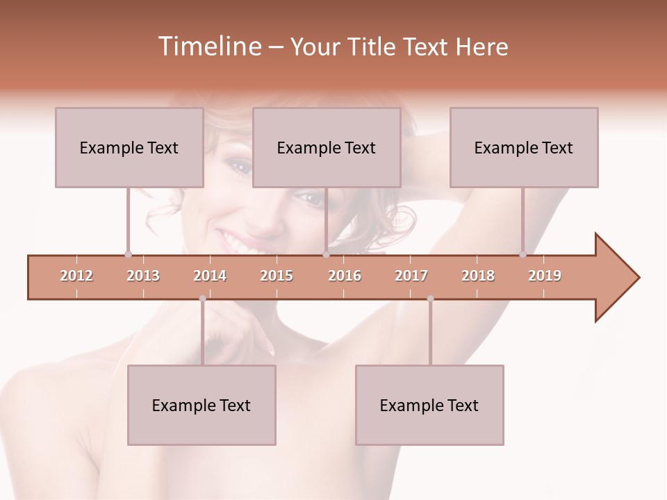 Skin Natural Underarms PowerPoint Template