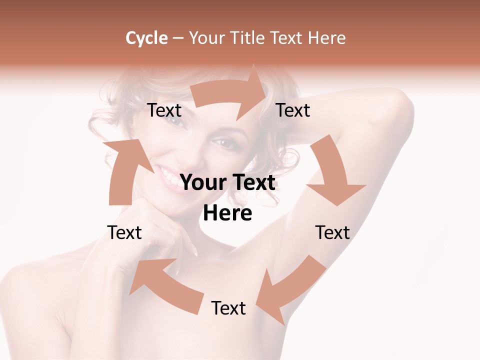 Skin Natural Underarms PowerPoint Template