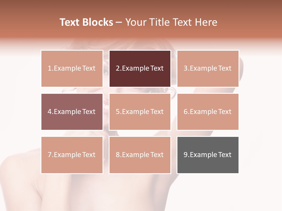 Skin Natural Underarms PowerPoint Template