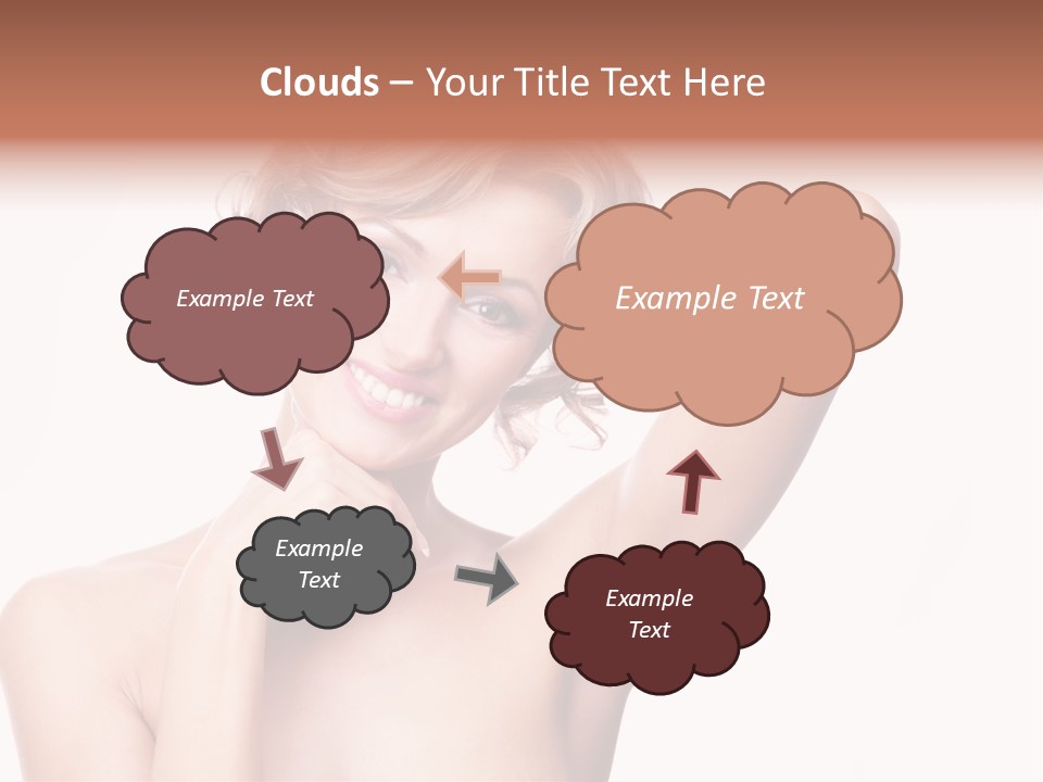 Skin Natural Underarms PowerPoint Template