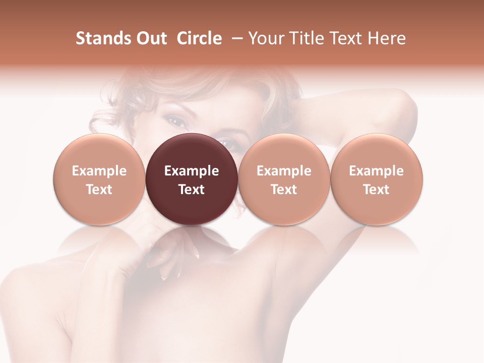 Skin Natural Underarms PowerPoint Template