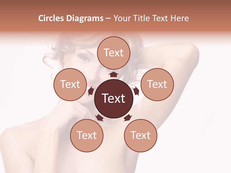 Skin Natural Underarms PowerPoint Template