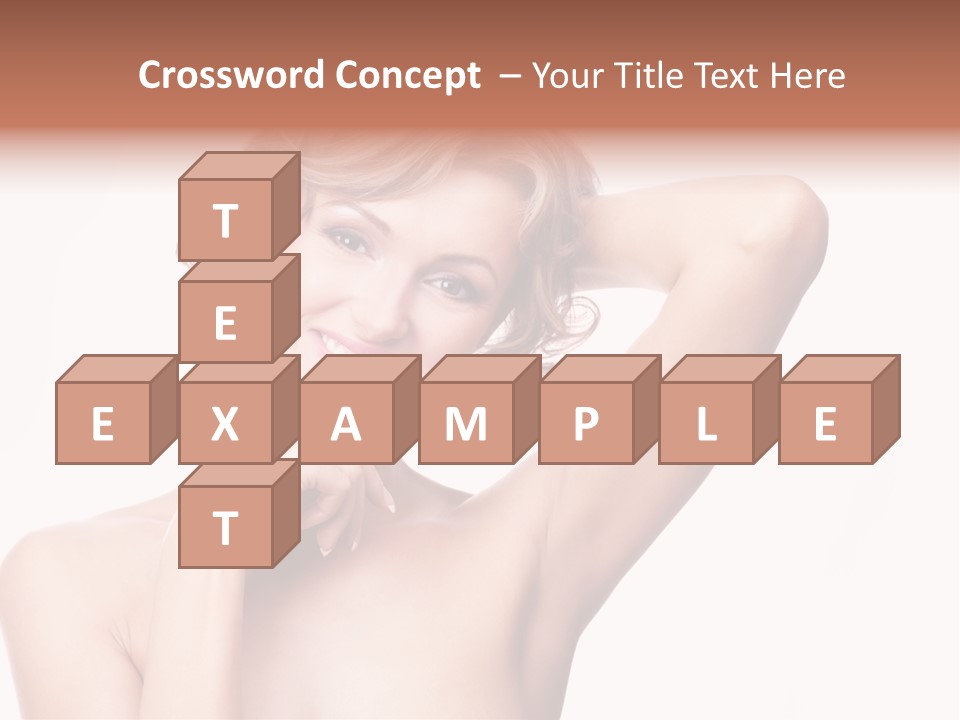 Skin Natural Underarms PowerPoint Template