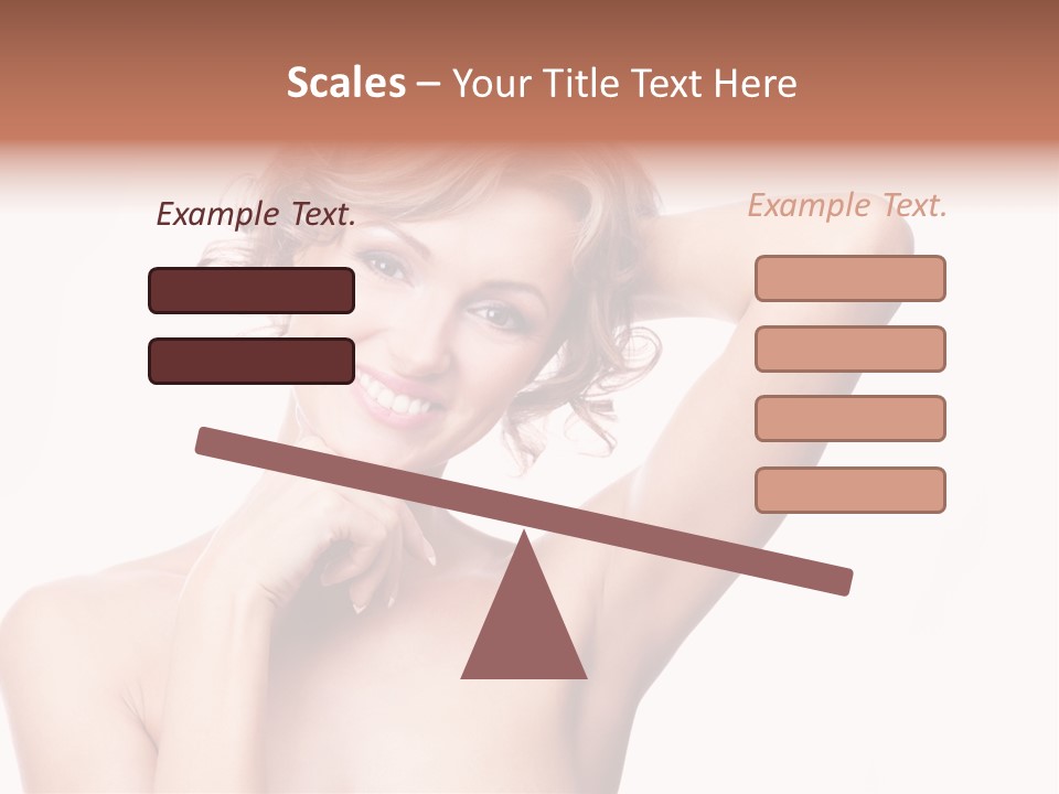 Skin Natural Underarms PowerPoint Template