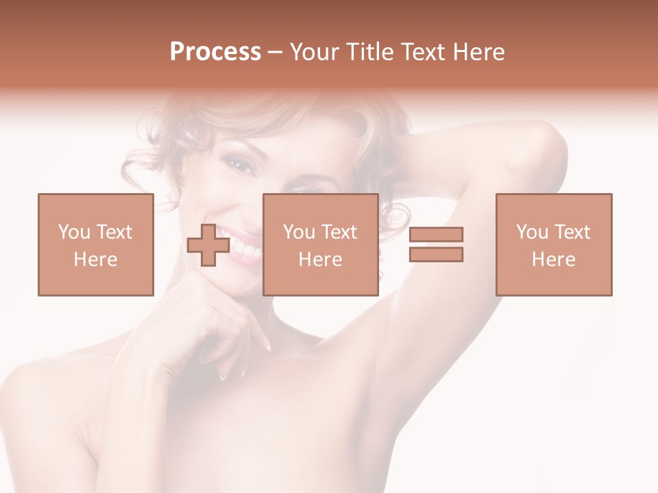 Skin Natural Underarms PowerPoint Template