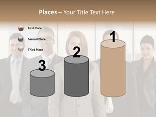 Young Team Staff PowerPoint Template