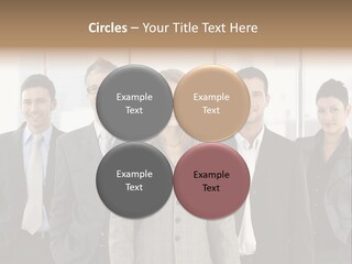 Young Team Staff PowerPoint Template
