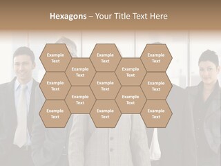 Young Team Staff PowerPoint Template