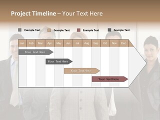 Young Team Staff PowerPoint Template