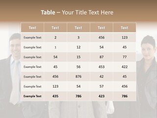 Young Team Staff PowerPoint Template