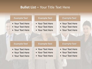 Young Team Staff PowerPoint Template