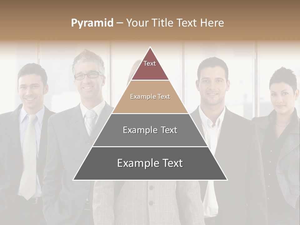 Young Team Staff PowerPoint Template